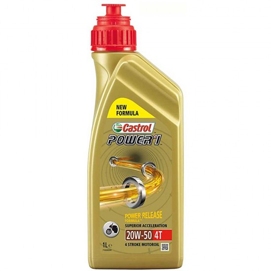 Castrol Power 1 4T 20W-50 (1 L) Motorkerékpár olaj 